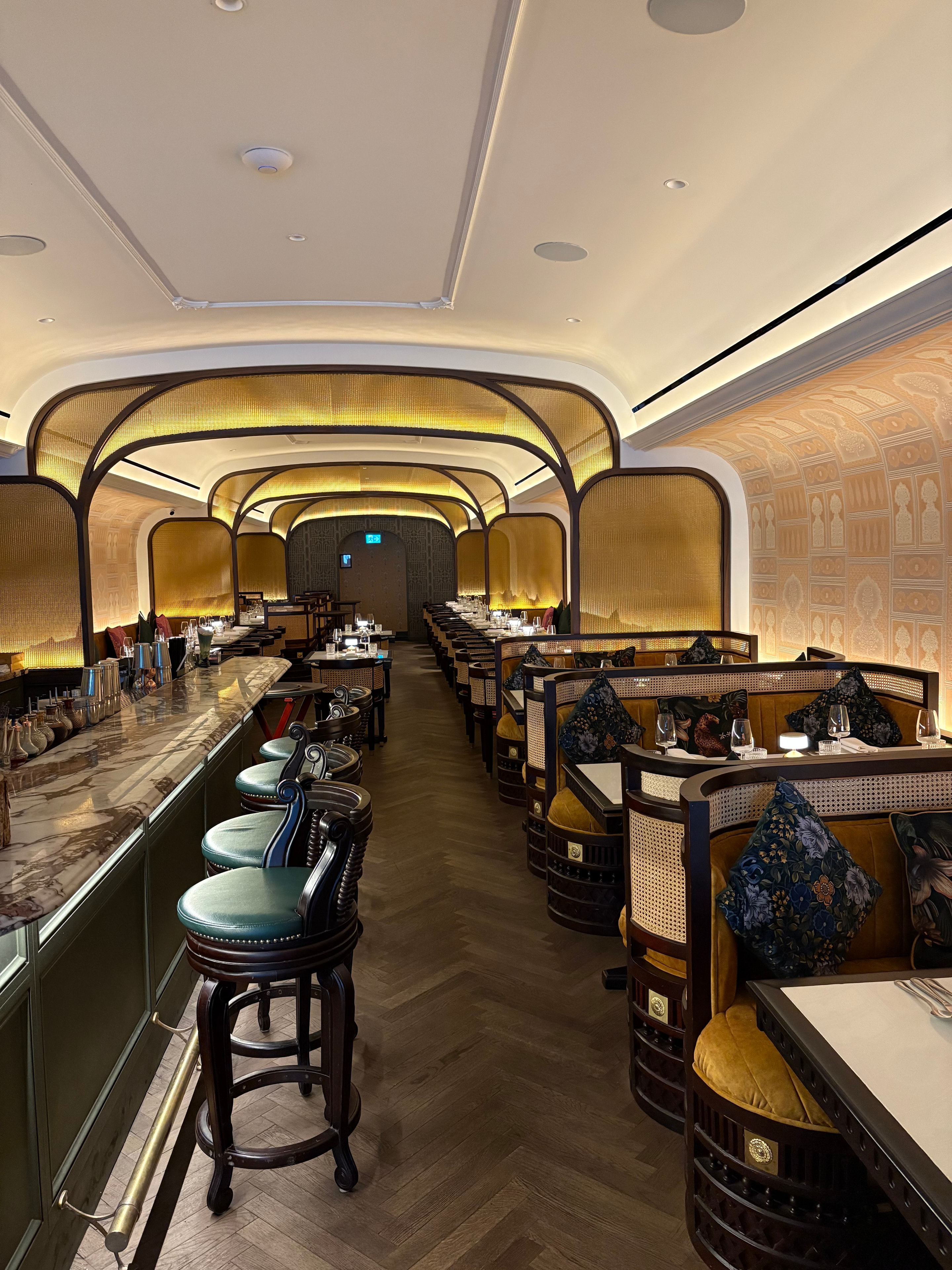 The bar at Adrak