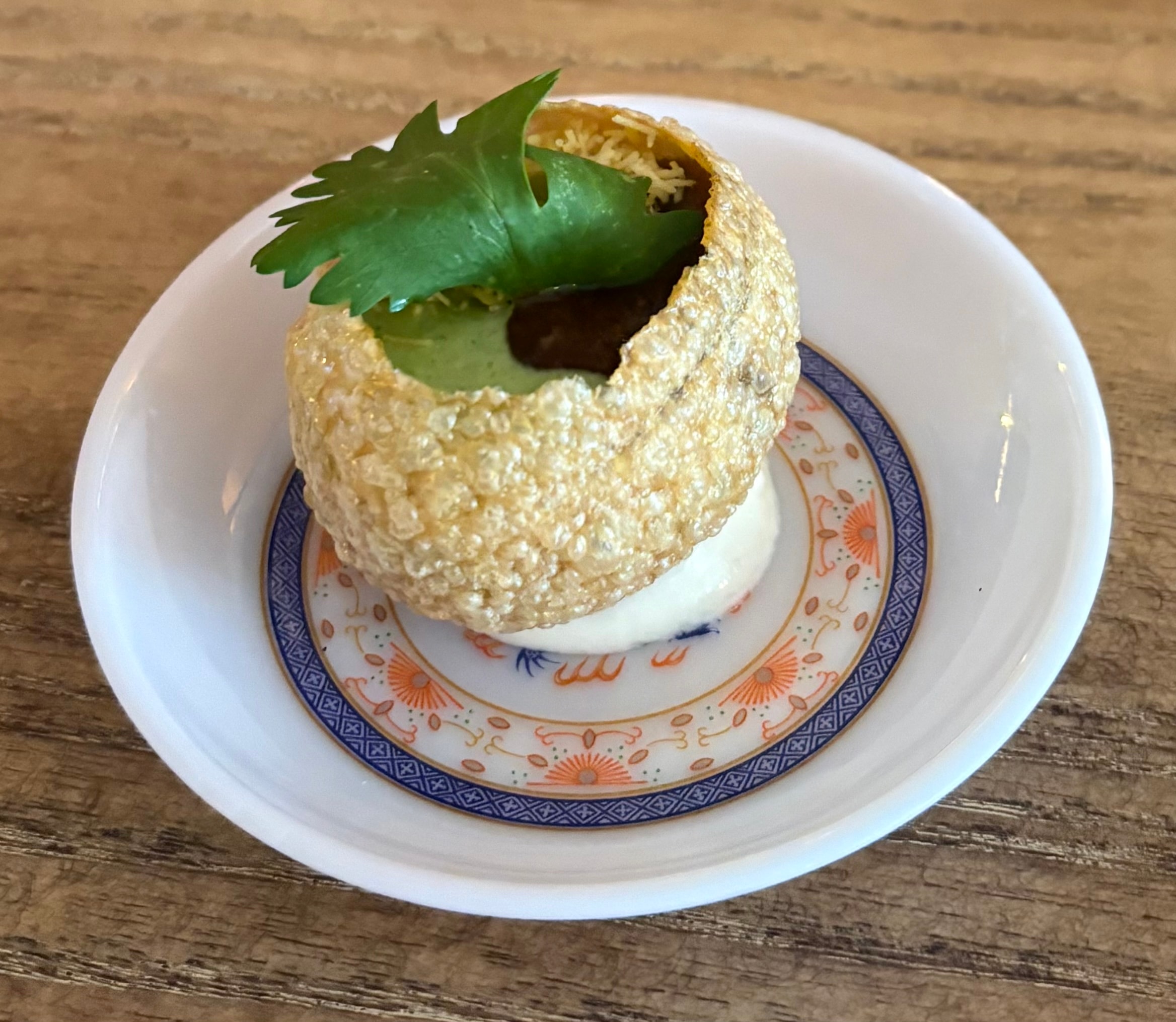 A dish at Jamil's Chaat House