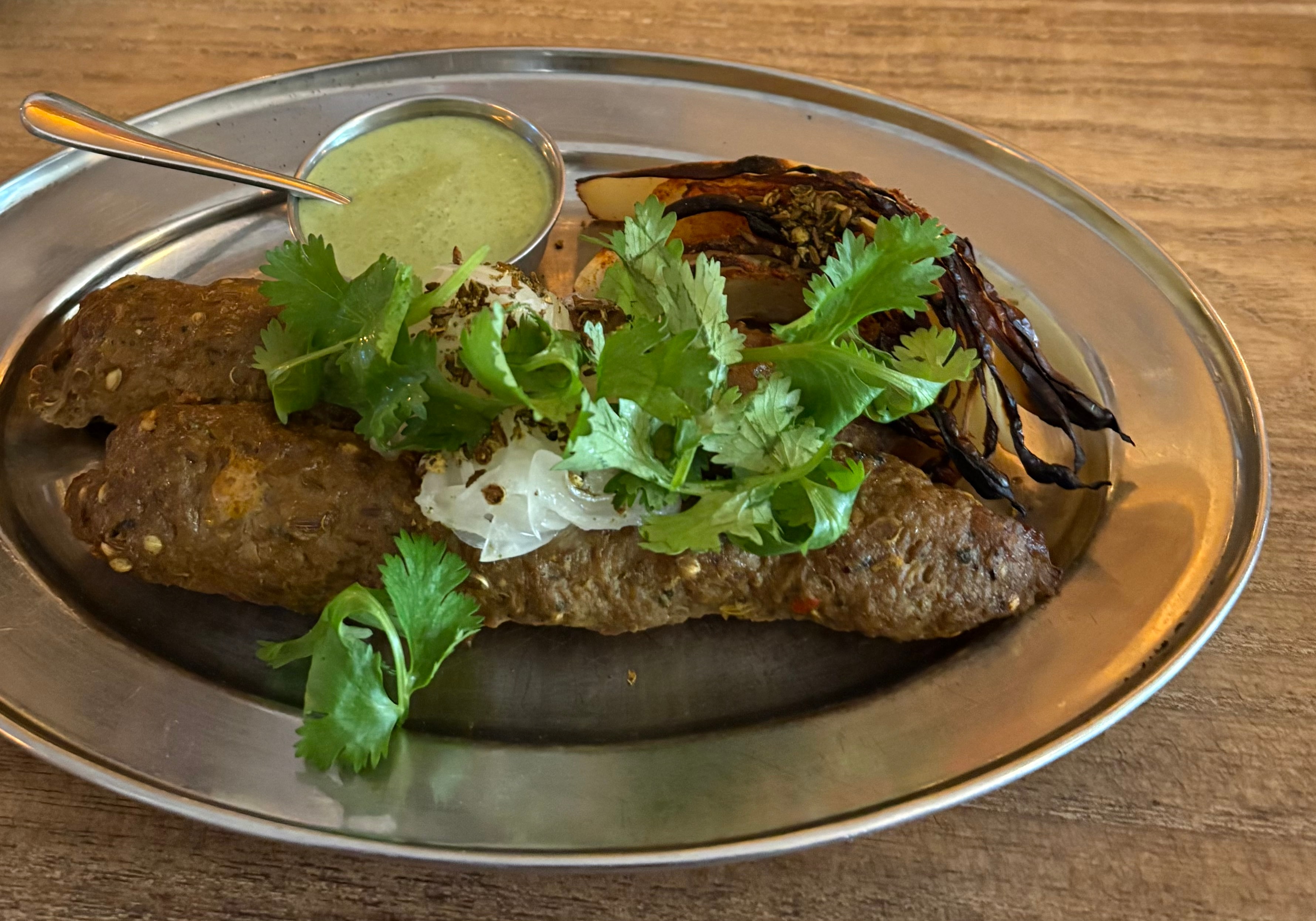 A dish at Jamil's Chaat House