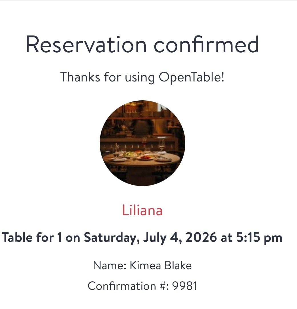 Liliana restaurant
