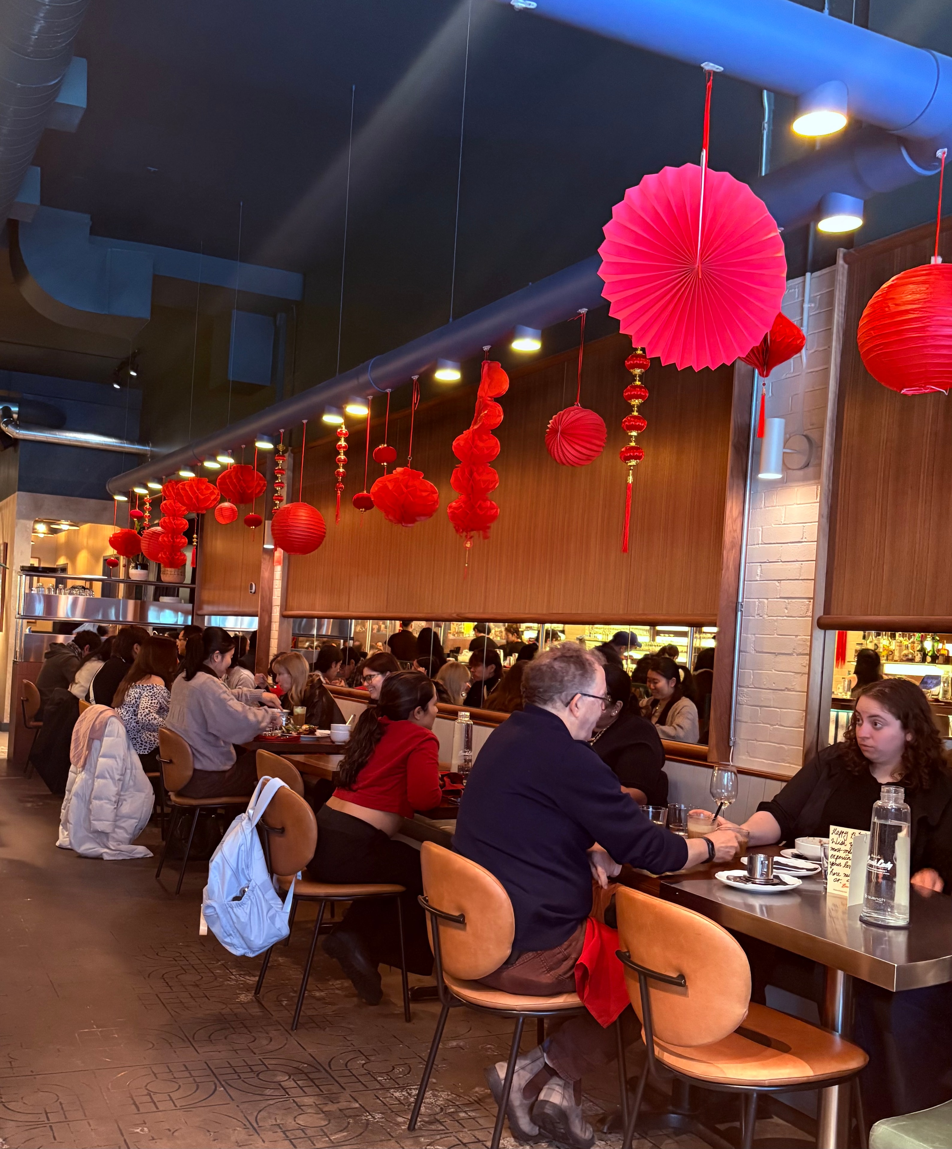 The dining room at The Lunch Lady