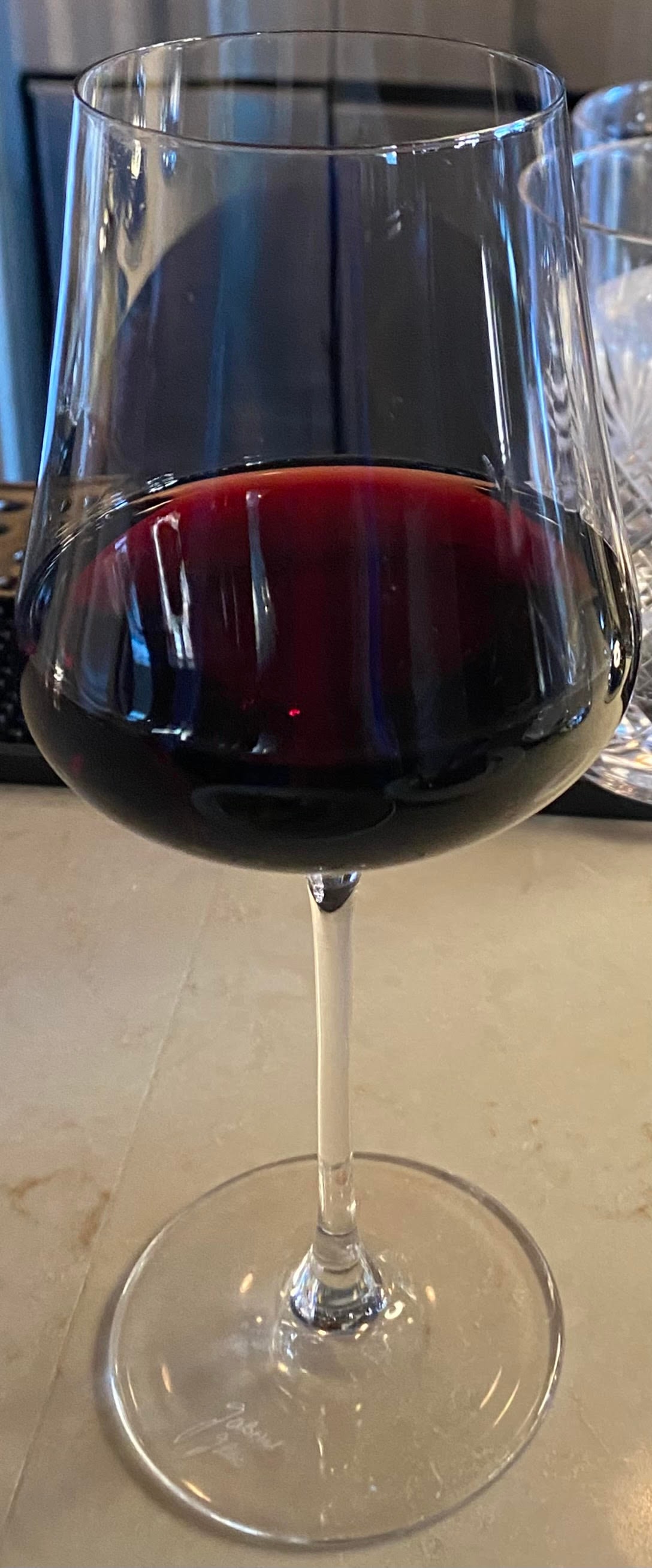 Red wine at Linny's