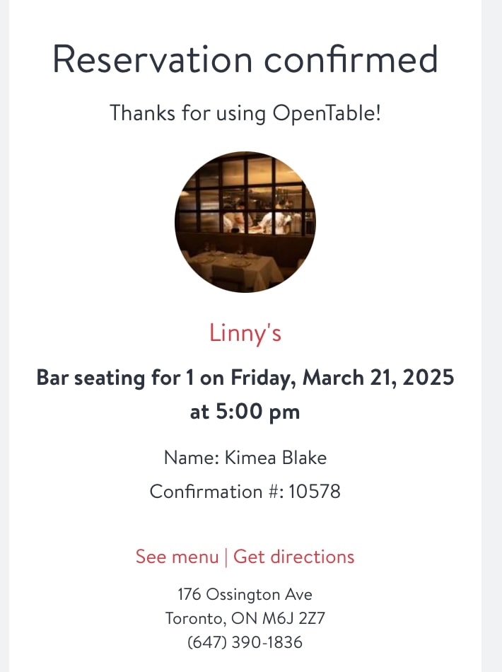 Linny's restaurant