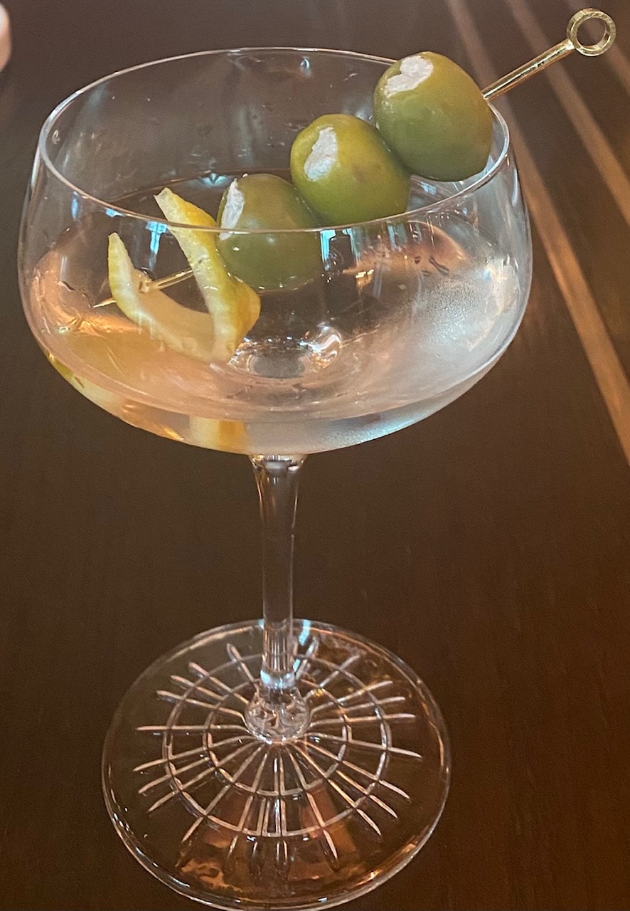 A cocktail at Louix Louis