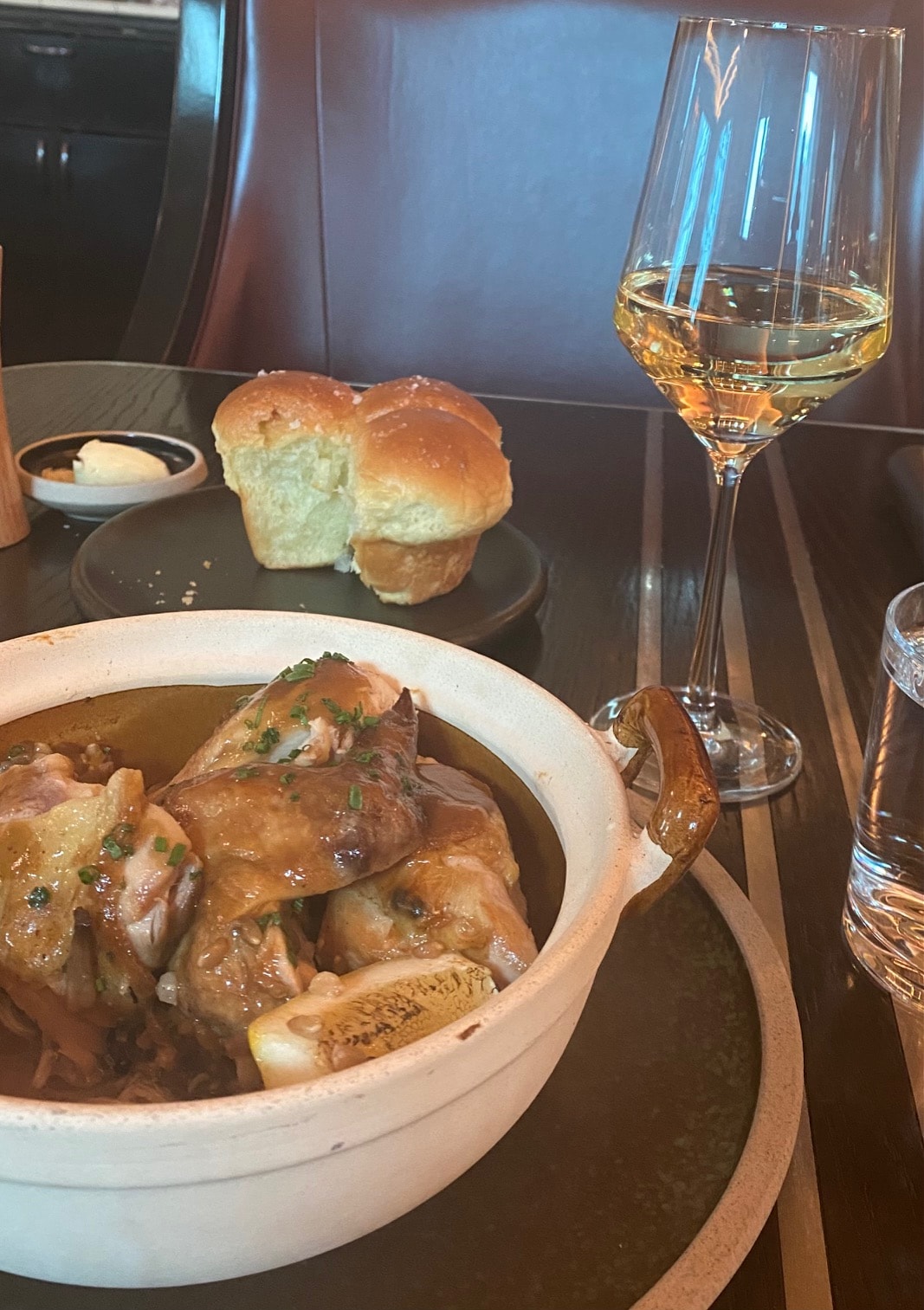Table setting at Louix Louis