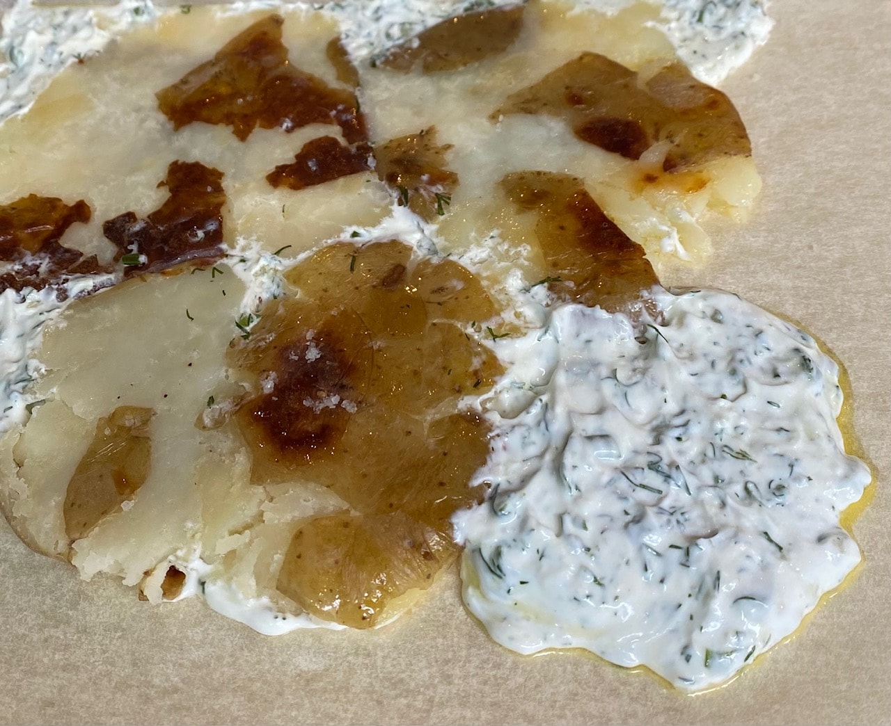 The pita at Miznon Toronto