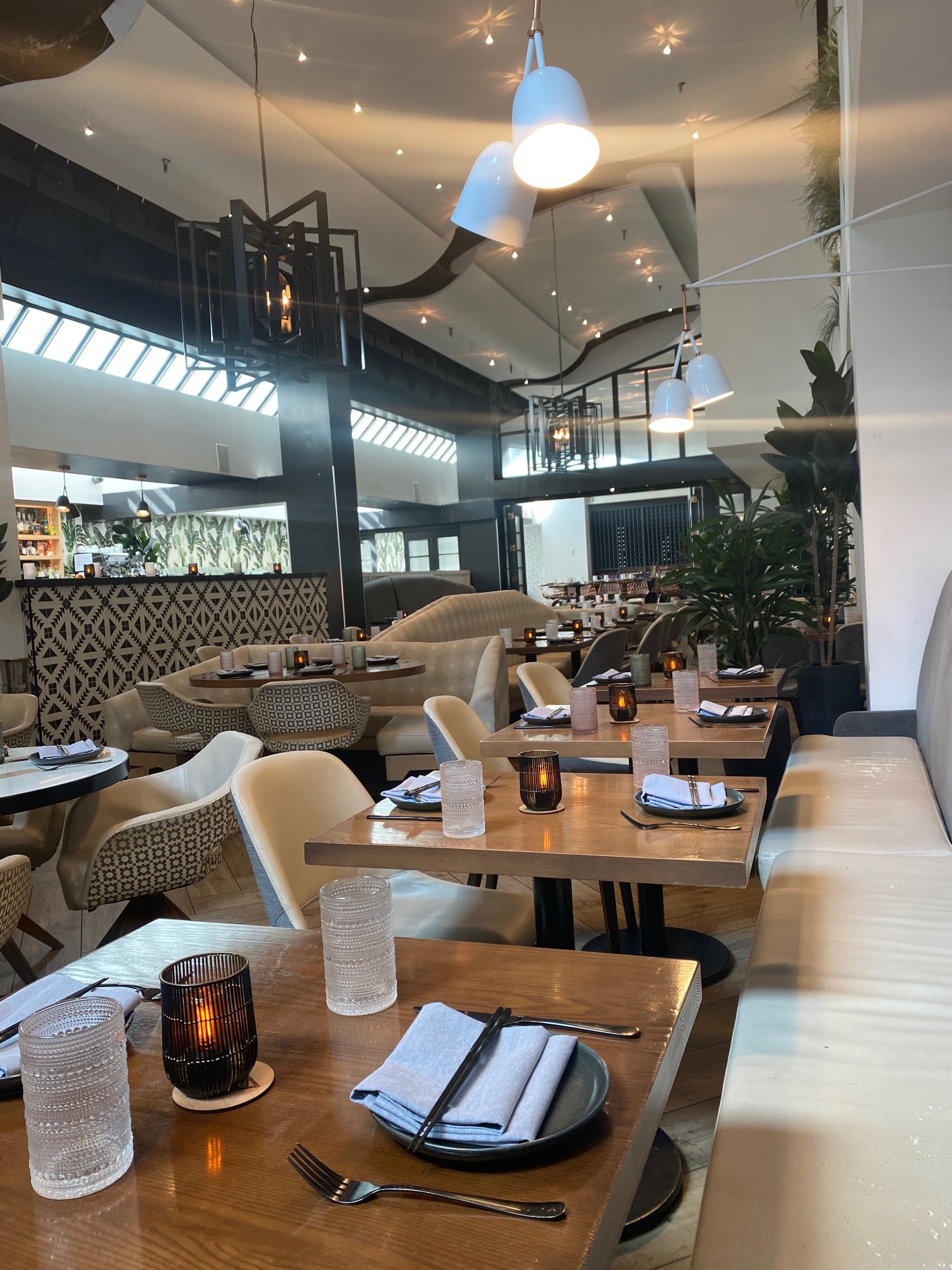 The dining room at Planta Toronto