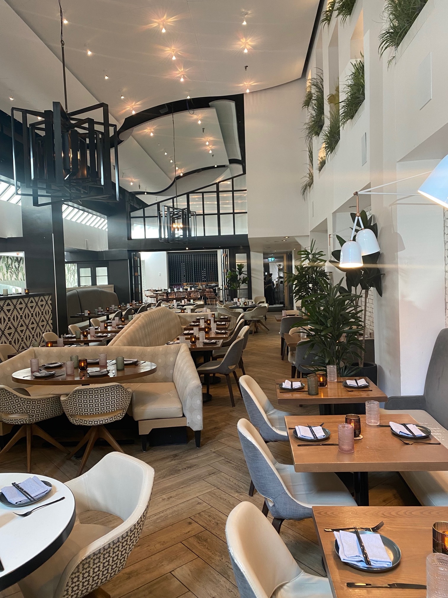 The bar at Planta Toronto