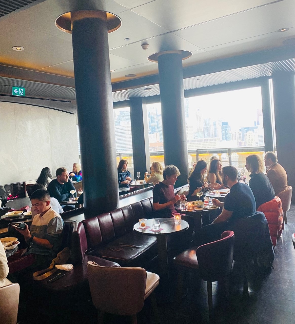 The dining room at Writers Room