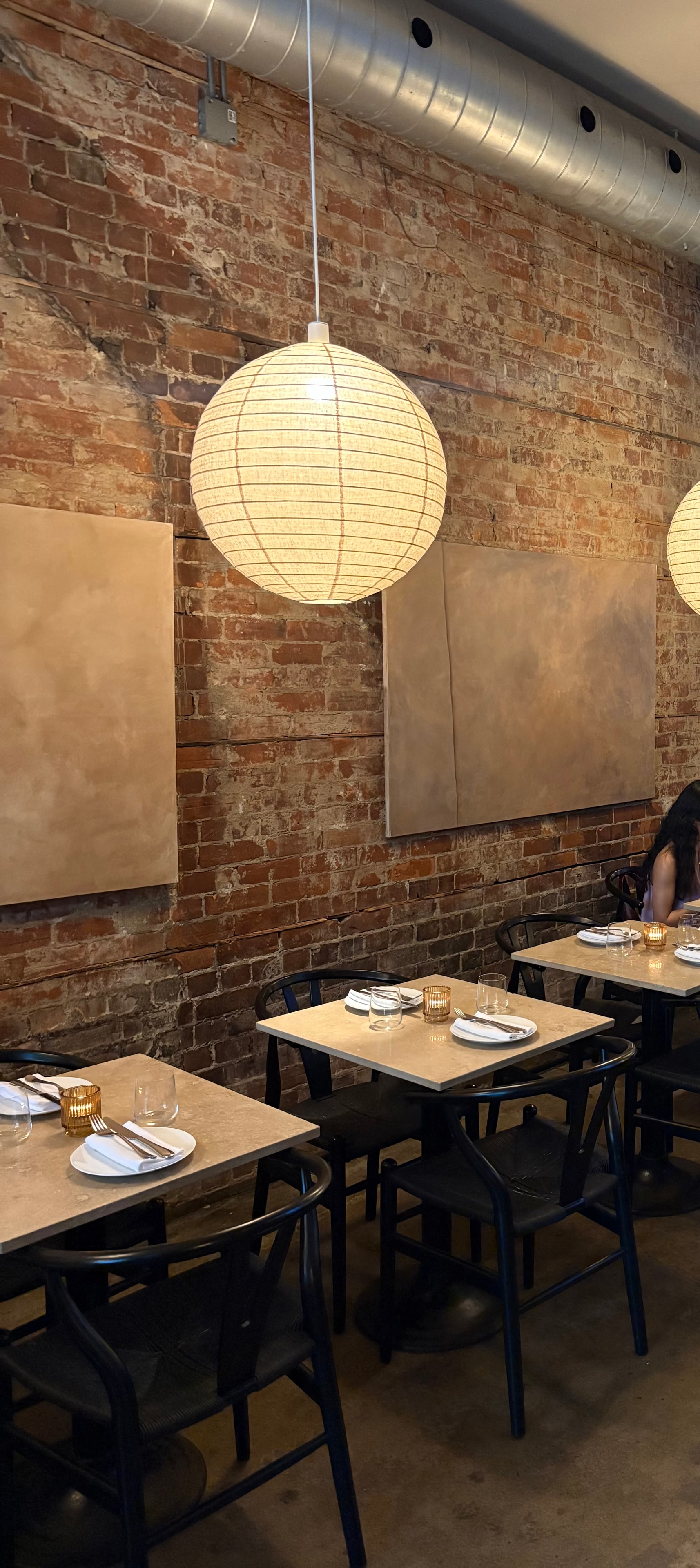 The dining room at Liliana